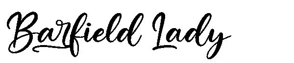 Barfield Lady字体