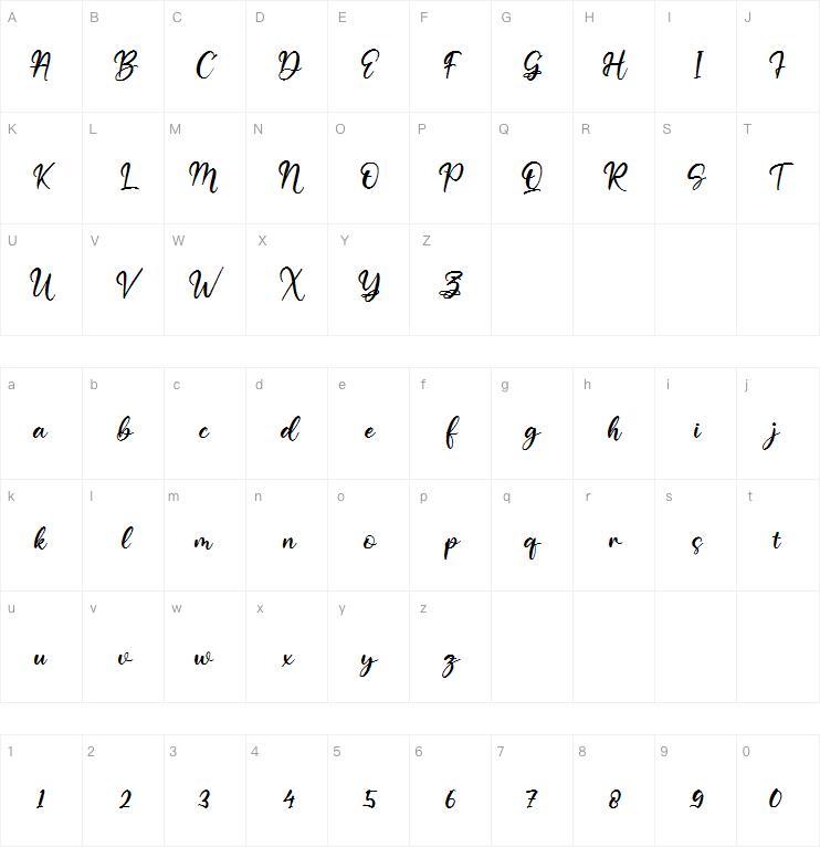 Barfield Lady字体