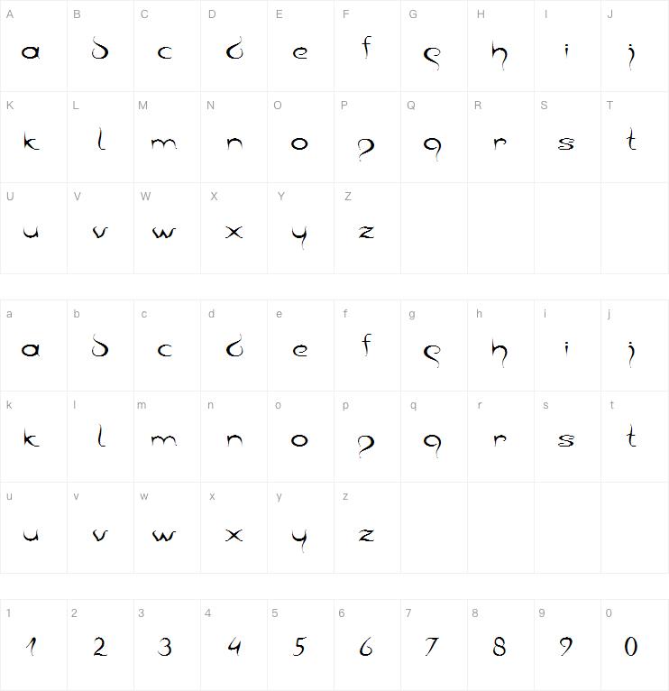barka字体