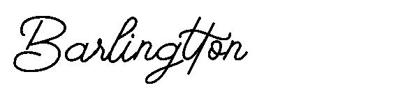 Barlingtton字体