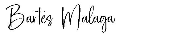 Bartes Malaga字体