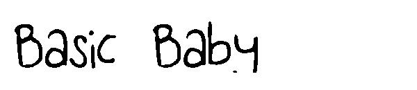 Basic Baby字体