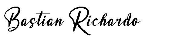 Bastian Richardo字体