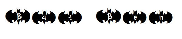 Bat Ben字体