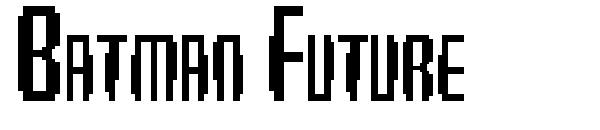 Batman Future字体