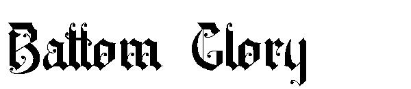 Battom Glory字体