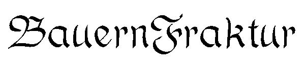 BauernFraktur字体