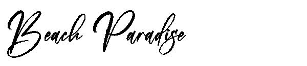Beach Paradise字体