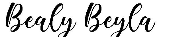 Bealy Beyla字体