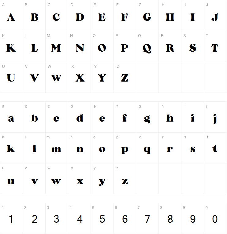 Beatrice - Retro Serif字体