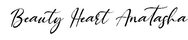 Beauty Heart Anatasha字体