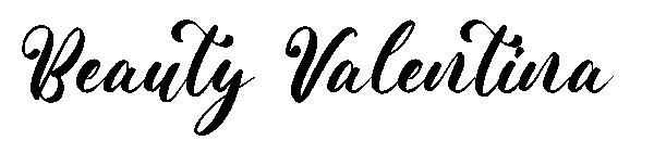 Beauty Valentina字体