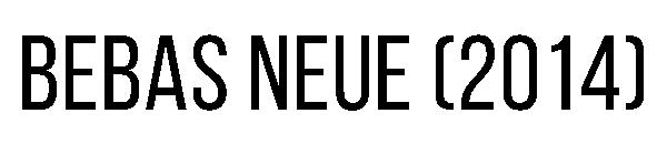 Bebas Neue (2014)字体