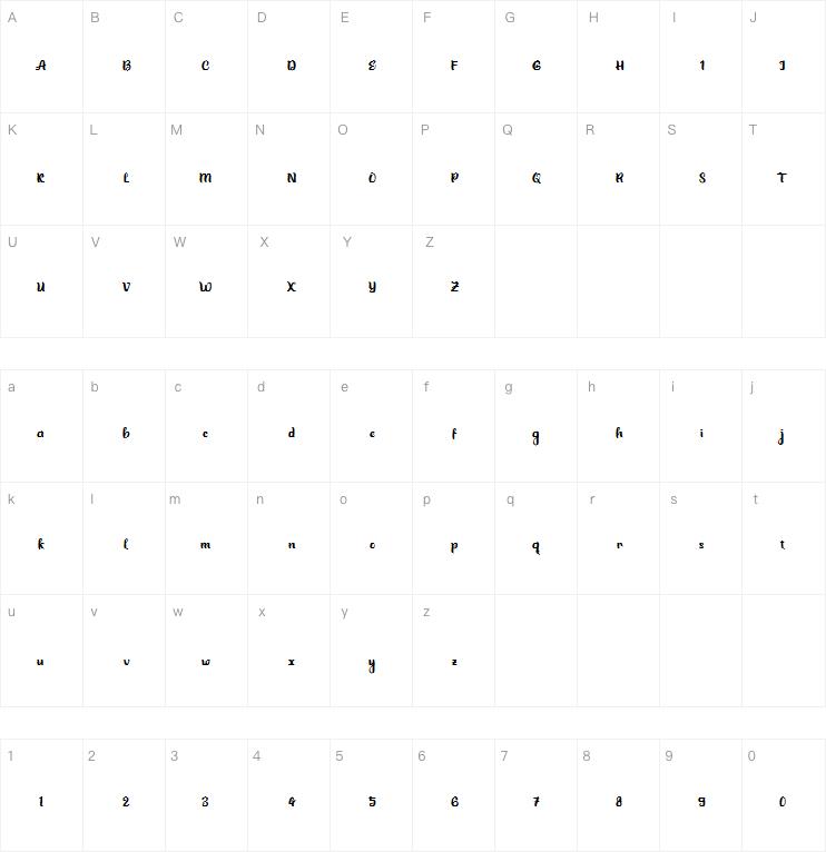Bedepa字体