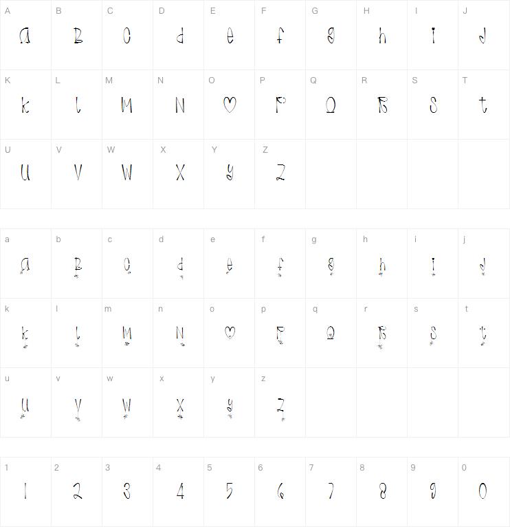 Bee Darling字体