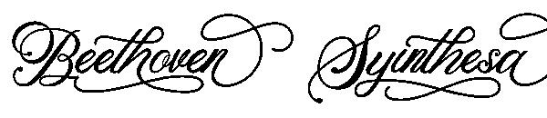 Beethoven Syinthesa字体