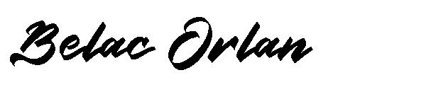 Belac Orlan字体
