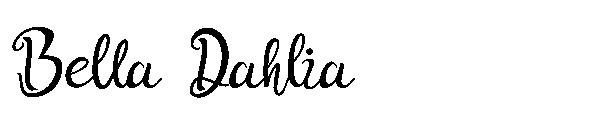 Bella Dahlia字体