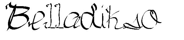 Belladikso字体