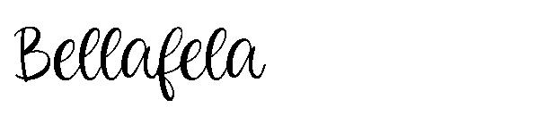 Bellafela字体