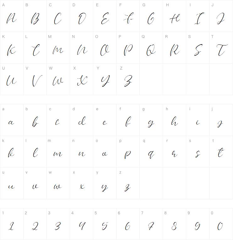 Bellany | Modern Script字体