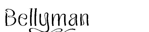 Bellyman字体