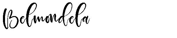 Belmondela字体