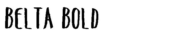 Belta Bold字体