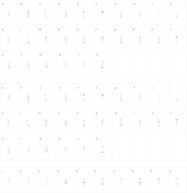 Belta Light字体