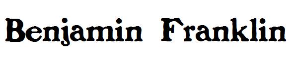 Benjamin Franklin字体