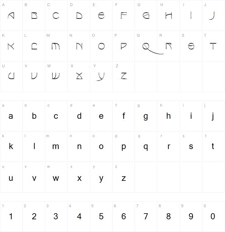 Benjamin字体
