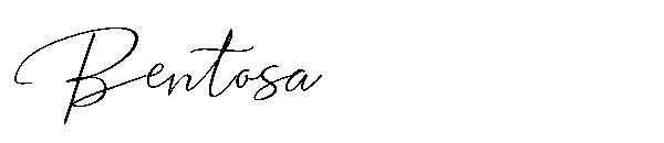 Bentosa字体