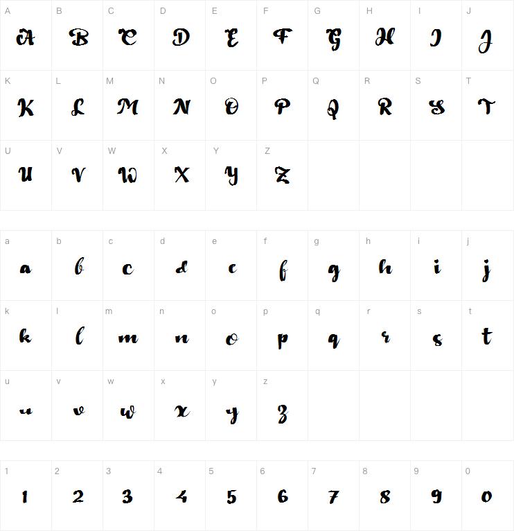 b Berduka Cita字体