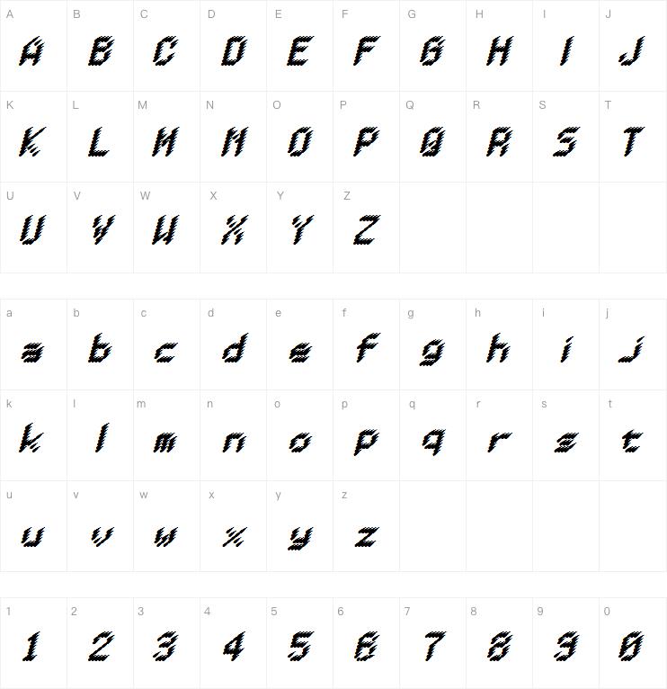 Berlin Redrain字体