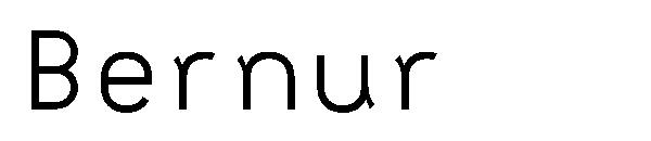Bernur字体