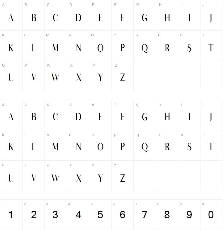 Bestaline Sans字体