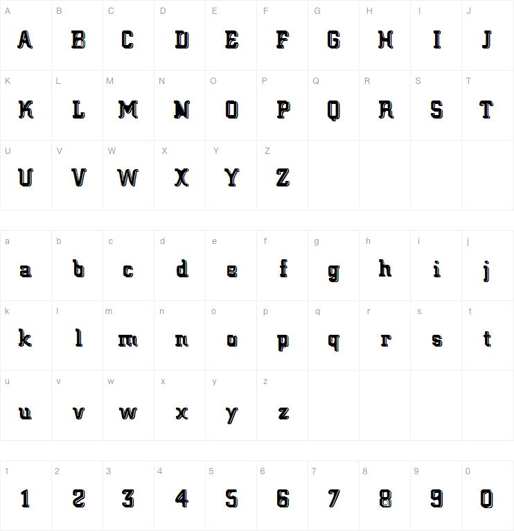 Big Blocko字体