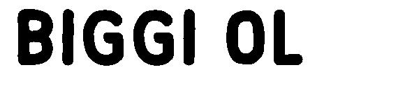 Biggi Ol字体