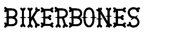 BikerBones字体