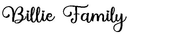 Billie Family字体