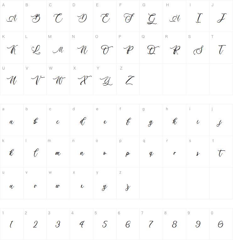 Billion Calligraphy字体