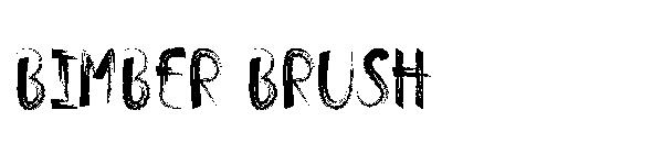 Bimber Brush字体