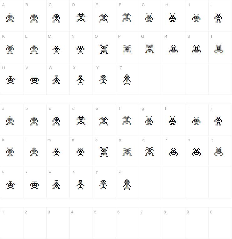 Binary Soldiers字体
