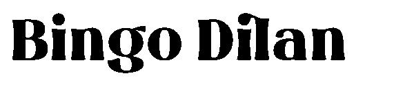 Bingo Dilan字体
