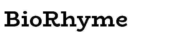BioRhyme字体