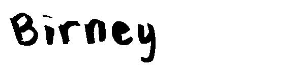 Birney字体