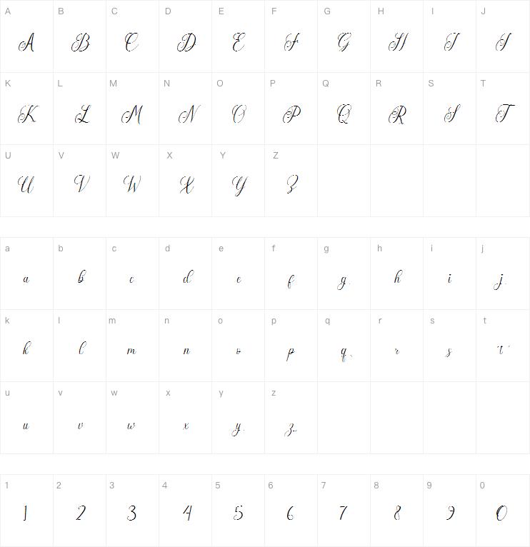Bisatta| Calligraphy字体