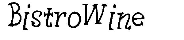 BistroWine字体