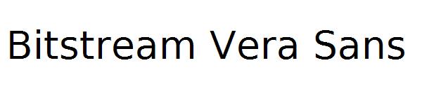 Bitstream Vera Sans字体