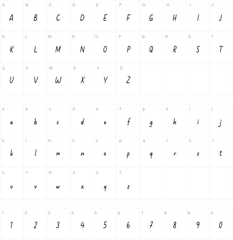 Bittle Almond字体